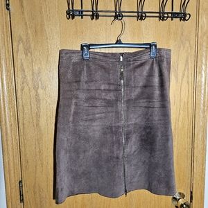 Isaac Mizrahi For Target Leather Skirt Size 16